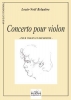 Concerto Pour Violon Et Orchestre (Conducteur) - Op. 59