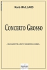 Concerto Grosso Pour Quintette A Vents Et Orchestre A Cordes (Conducteur) - Op. 18