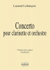 Concerto Pour Clarinette Et Orchestre - Version Avec Piano (Conducteur)