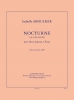 Nocturne (La Délaissée) (3') Pour Mezzo-Soprano Et Piano (Poème De C. Cros)