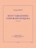 8 Variations Contrapuntiques (25') Pour Piano 2 Mains