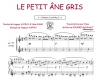 Petit Ane Gris Crock'Music