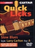Dvd Lick Library Quick Licks Slow Blues In A L. Carlton