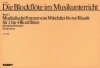 Die Blockflöte Im Musikunterricht Band 2