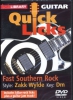 Dvd Lick Library Quick Licks Southern Rock In Dm Zakk Wylde