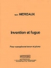 Invention Et Fugue (Saxophone Tenor Et Piano)