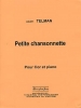 Petite Chansonnette (Cor Et Piano)