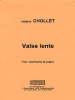 Valse Lente (Trombone Et Piano)