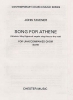 Format Song For Athene SATB John Tavener
