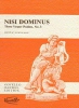Nisi Dominus Vocal/Score