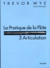 Pratique De La Flûte 3 Articulation