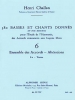 380 Basses Et Chants Donnes Vol.06 : Ensemble Accords Alterations 6A Textes