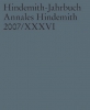 Hindemith-Jahrbuch Band 36