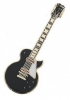 Mini Pins Guitar Les Paul Custom Noire