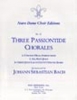 3 Passiontide Chorales