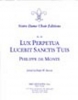 Lux Perpetua Lucebit Sanctis Tuis