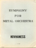 Symphony (No. 17) For Metal Orchestra Op. 203