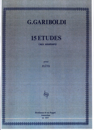 15 Etudes Aux Amateurs S.Fl