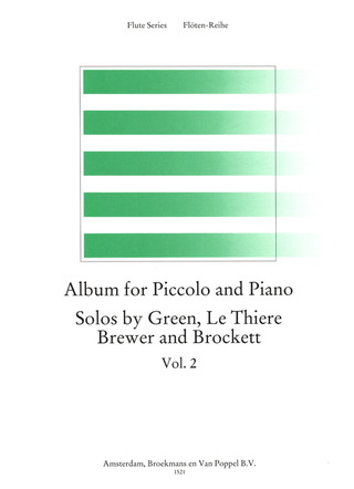 Album For Piccolo And Piano Vol.2