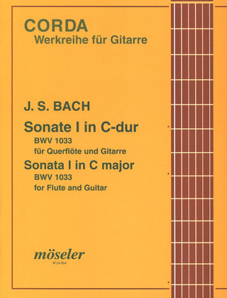 Sonata #1 C Major Bwv 1033