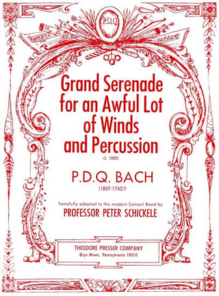 Pdq Grand Sérénade For An Awfu