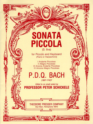 Pdq Sonata Piccola Picc Pft Or