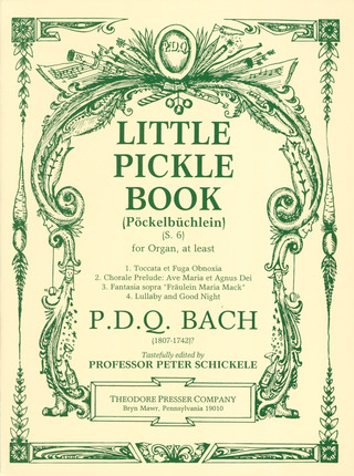 Pdq Little Pickle Book Org Per