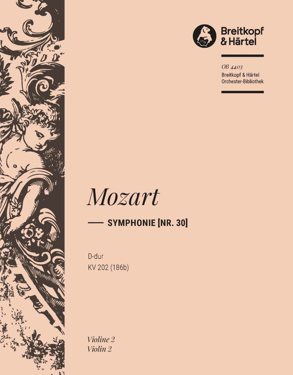 Symphonie Nr. 30 D-Dur Kv 202