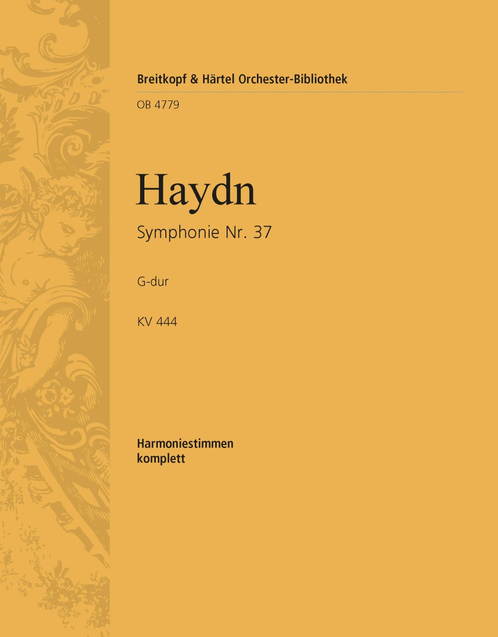 Symphonie Nr. 37 G-Dur Kv 444