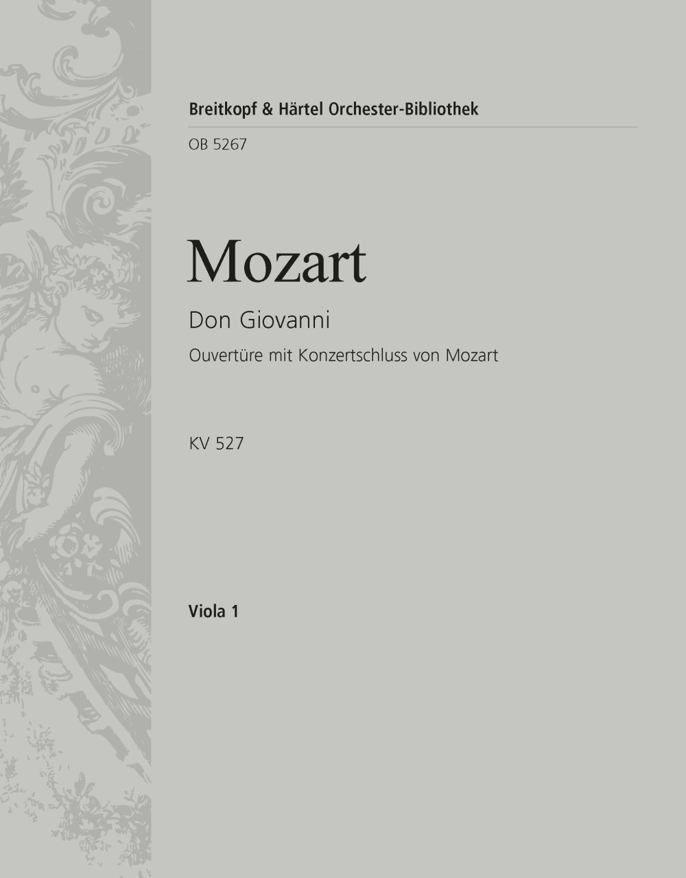 Don Giovanni Kv 527. Ouvertüre