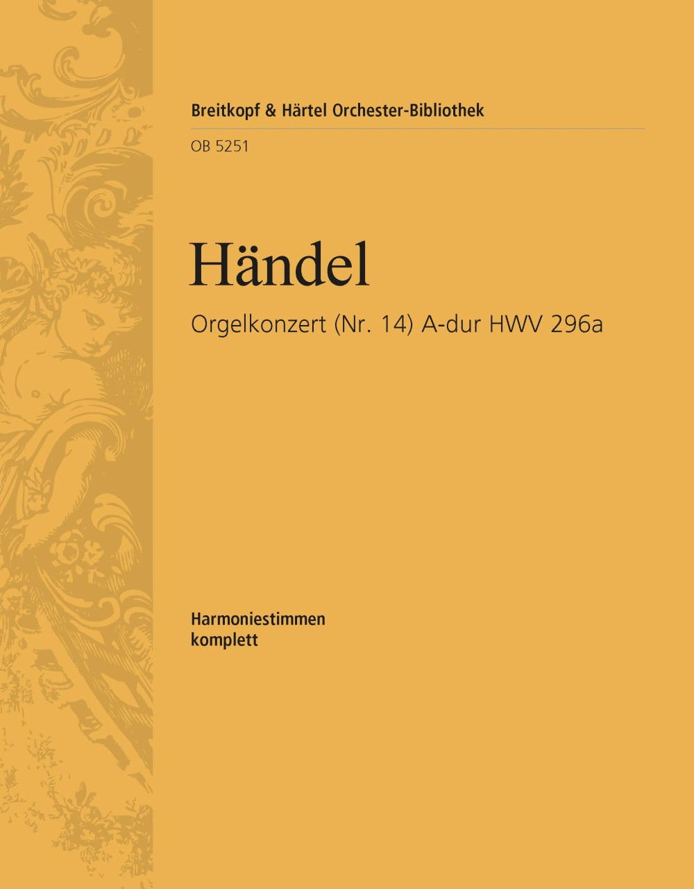 Orgelkonz. A-Dur (Nr.14) Hwv296