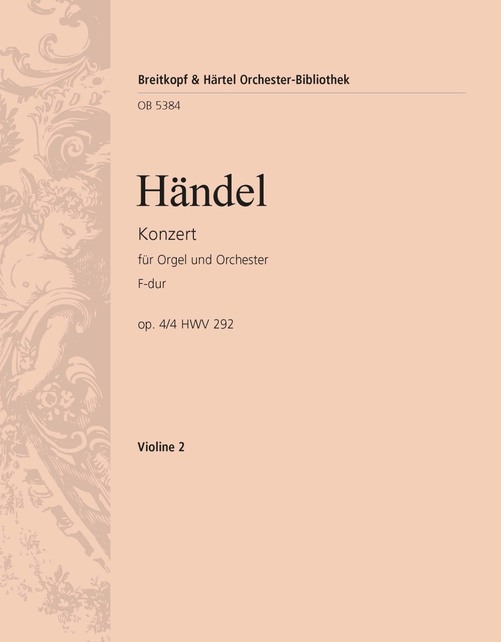 Orgelkonzert F Op. 4/4 Hwv 292