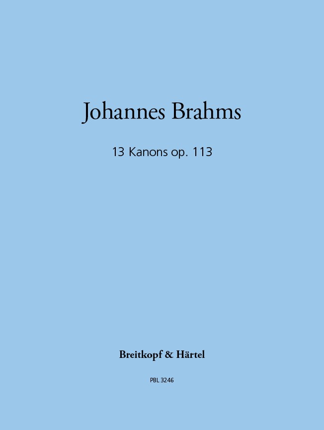 13 Kanons Op. 113 Fch