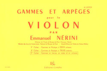 Gammes Et Arpèges Vol.3 (NERINI E)