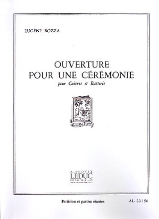 Ouverture Pour Une Ceremonie