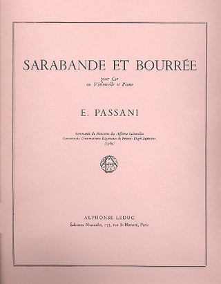 Sarabande Et Bourree