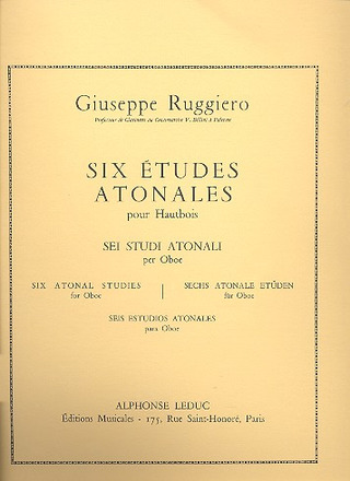 6 Etudes Atonales (RUGGIERO GIOVANNI)