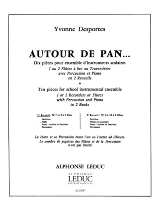 Autour De Pan ... Vol.1/Flûte