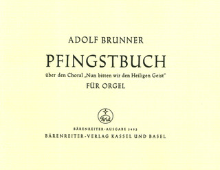 Pfingstbuch Für Orgel (1937)