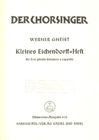 Kleines Eichendorff-Heft (1954)