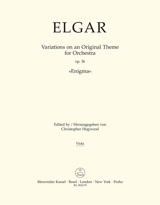 Variations On An Original Theme For Orchestra 'Enigma'