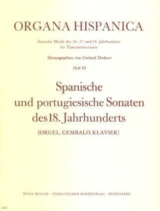 8 Spanische Und Portugisische Sonaten Des 18. Jahrhunderts