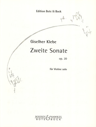 Sonata #2 Op. 20