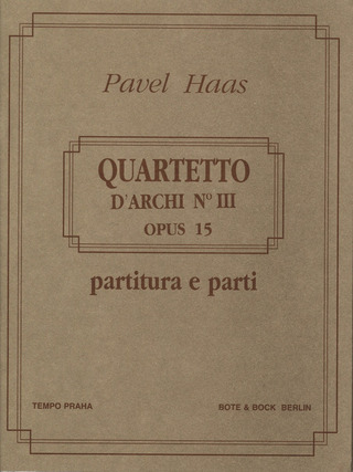 String Quartet #3 Op. 15