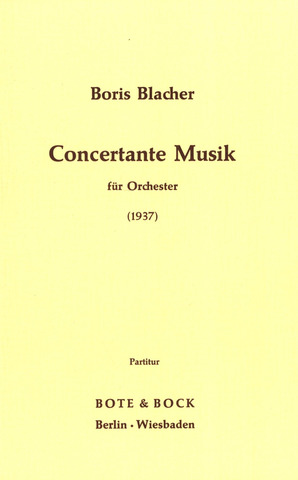 Concertante Musik