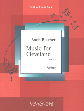 Music For Cleveland Op. 53