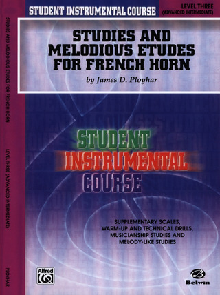 Studies And Melodious Etudes Vol.3