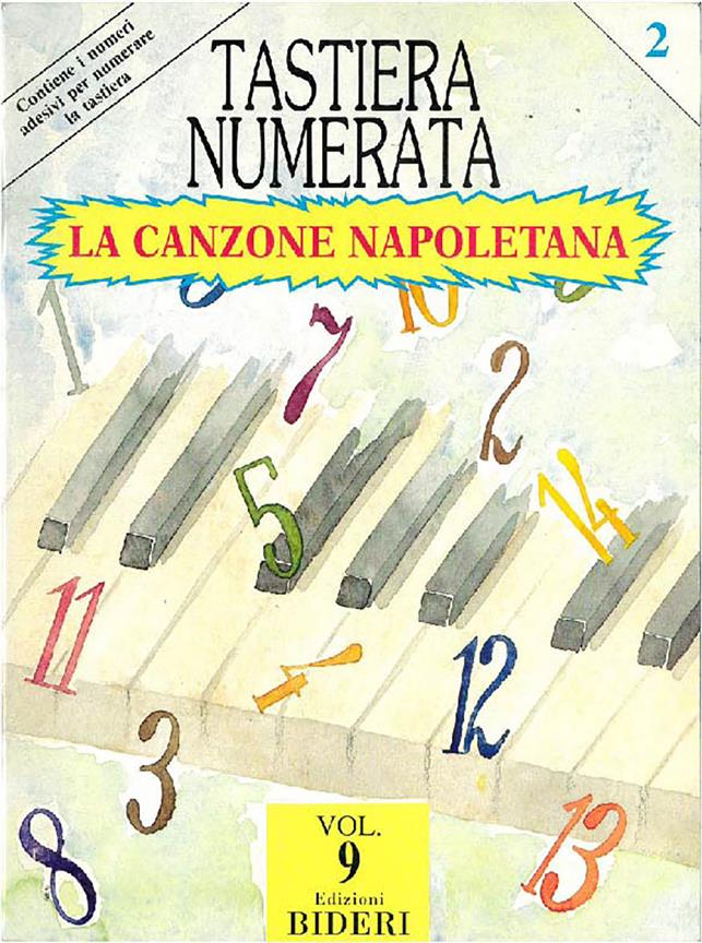 Tastiera Numerata Vol.9 (La Canzone Napoletana)
