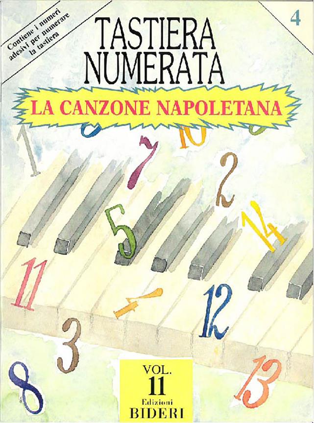 Tastiera Numerata Vol.11 (La Canzone Napoletana)