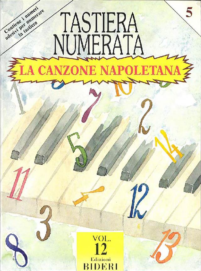 Tastiera Numerata Vol.12 (La Canzone Napoletana)